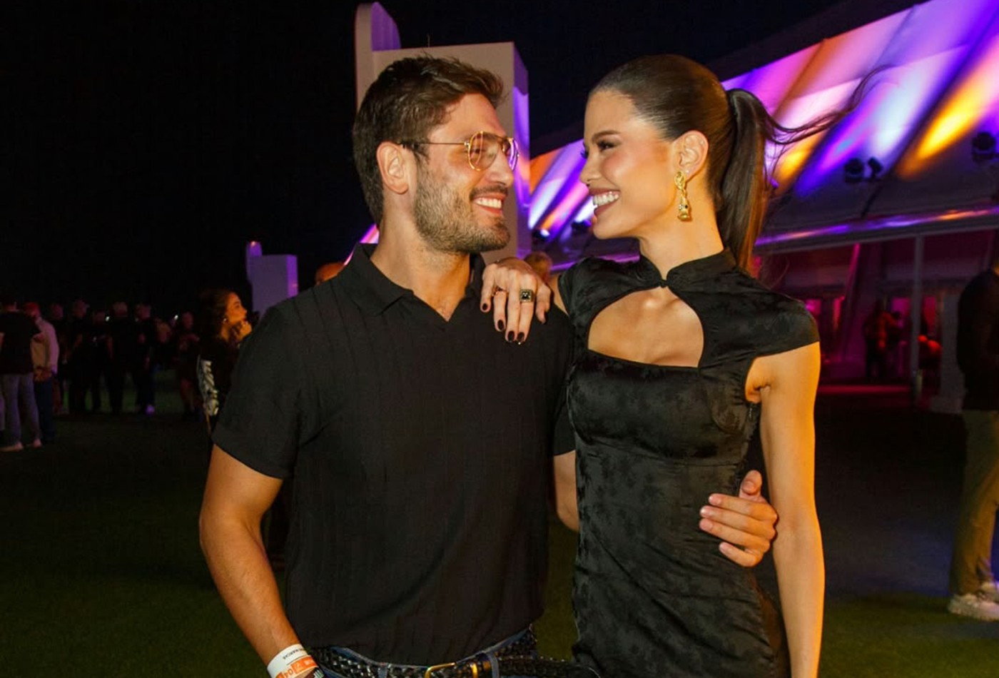No Rock in Rio, Daniel Rocha e Vitória Strada falam de discrição no namoro: 'Pessoas não botam o olho' - Foto