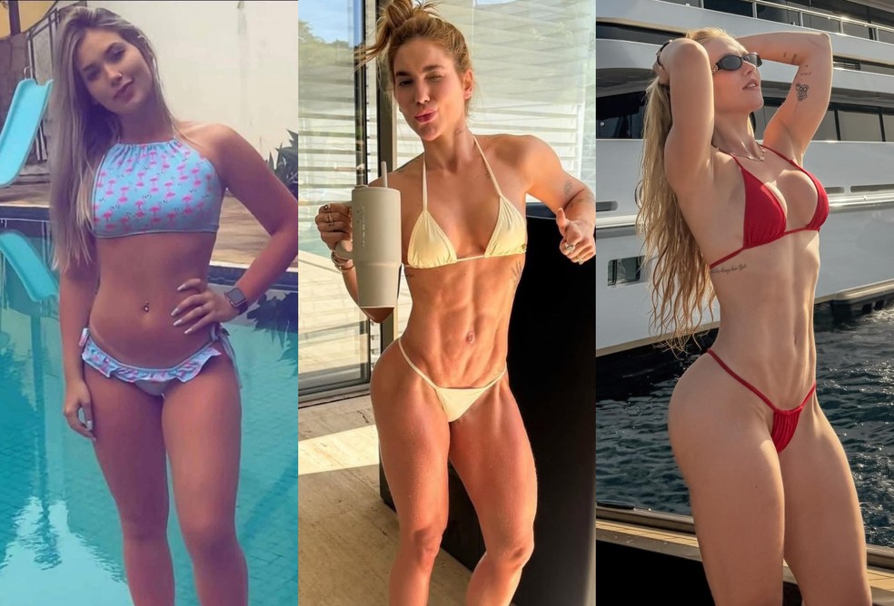 Antes e depois de Virginia Fonseca — Foto: Reprodução / Instagram
