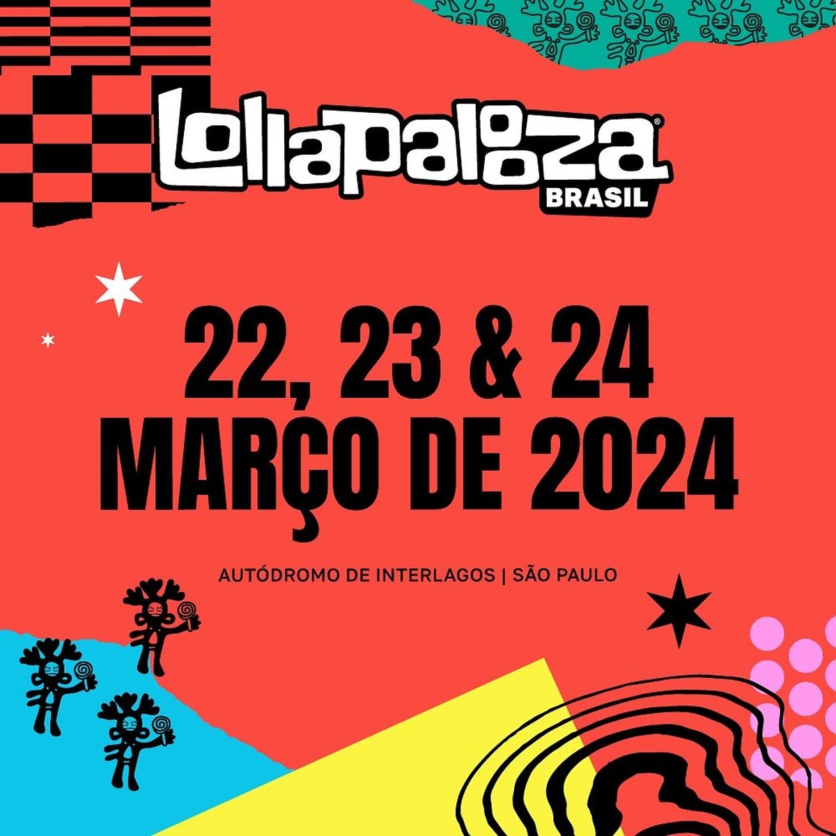 Lollapalooza Brasil anuncia datas da edição 2024
