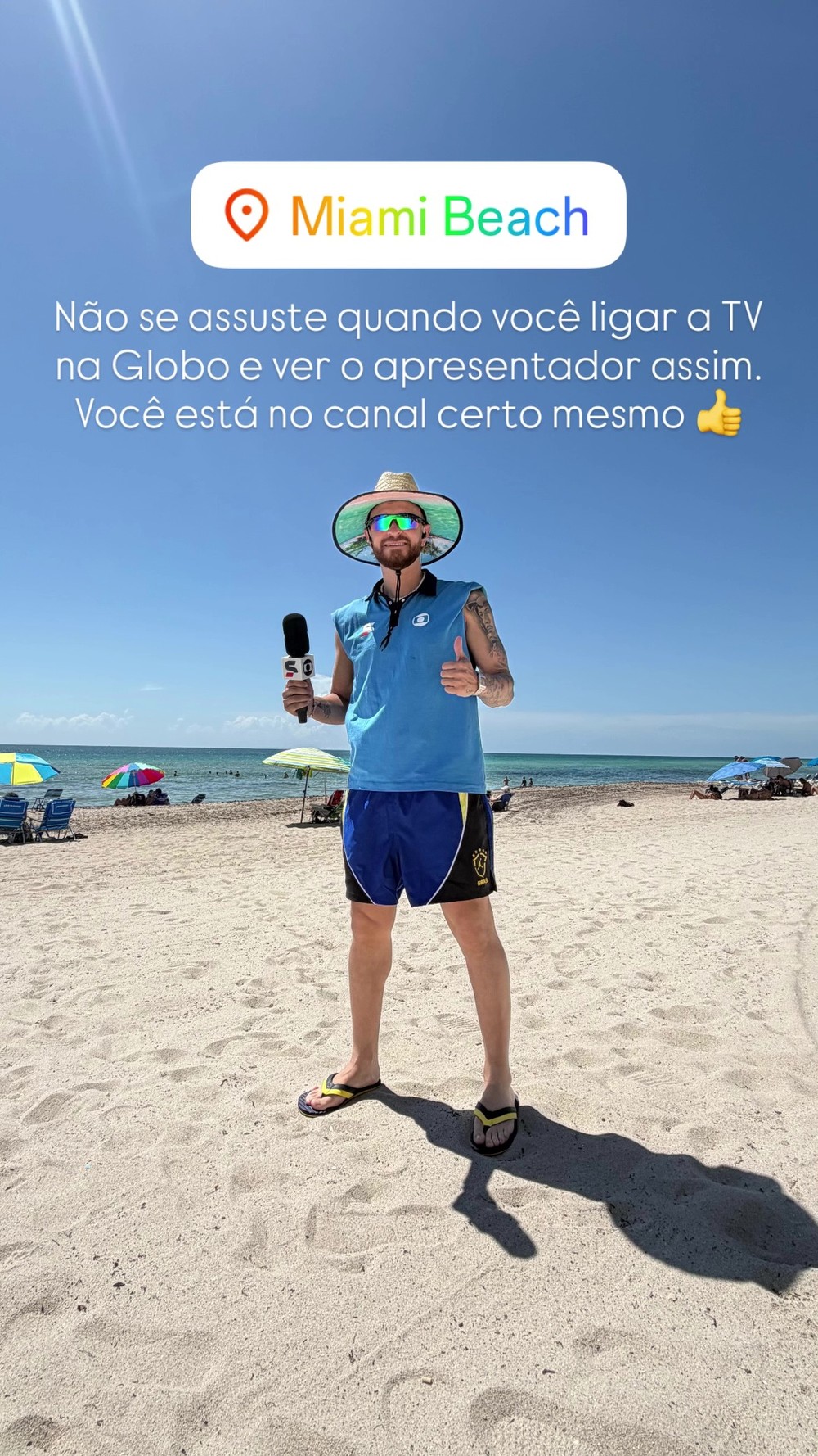 Ex-casal, Bianca Andrade e Fred Bruno curtem Miami com o filho, Cris ...