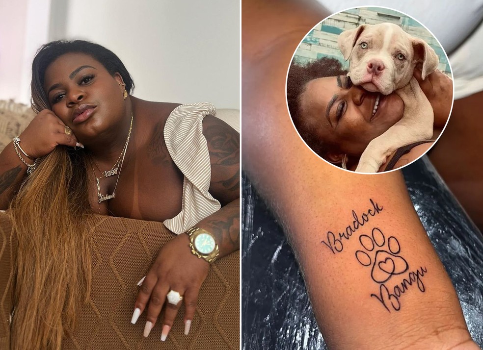 Jojo Todynho faz tatuagem em homenagem ao seus cachorros — Foto: Reprodução/ Instagram