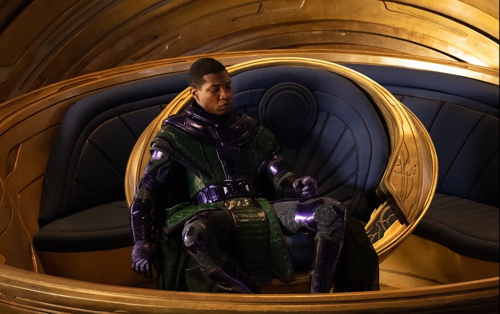 Jonathan Majors como o vilão Kang da Marvel — Foto: Divulgação