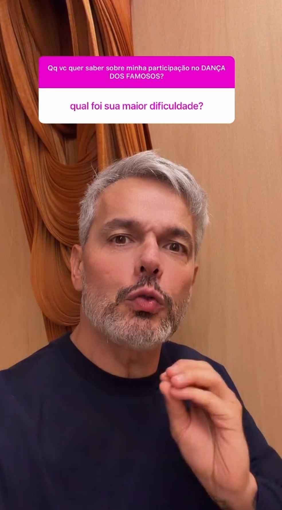 Otaviano Costa — Foto: Reprodução/Instagram