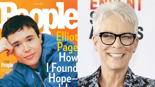 Jamie Lee Curtis celebra capa de Elliot Page no Mês do Orgulho LGBTQIA+: 'Um tempo de esperança'