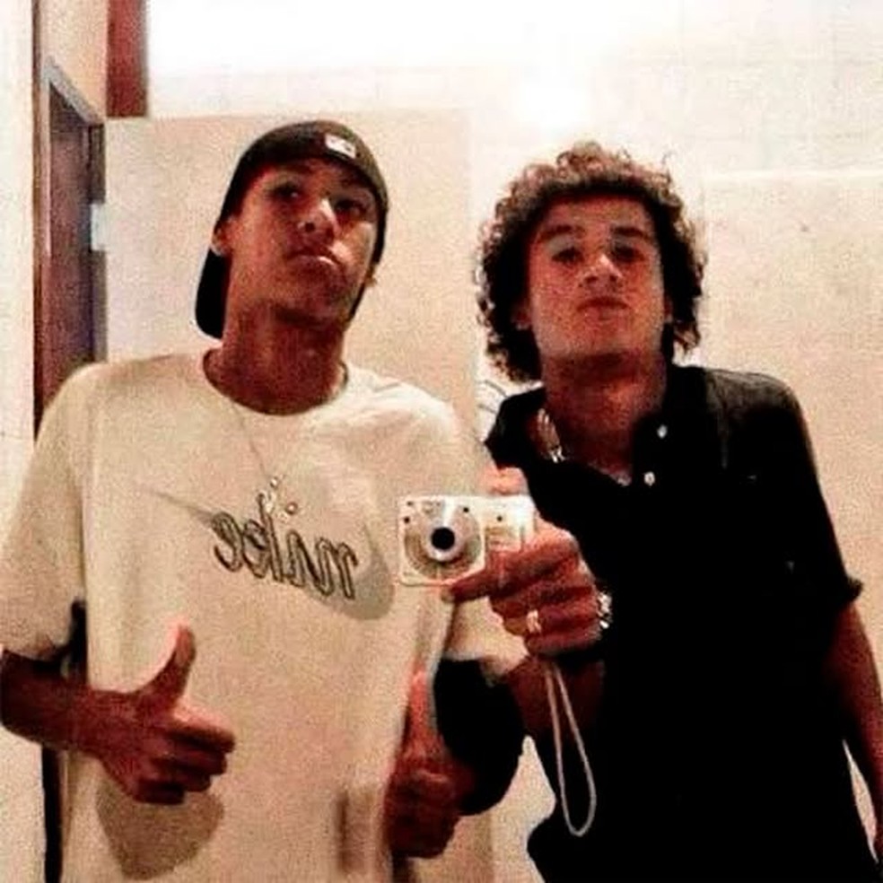 Neymar e Philippe Coutinho — Foto: Reprodução/Instagram