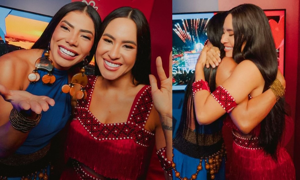 Marciele Albuquerque e Isabelle Nogueira — Foto: Instagram | @naturabroficial