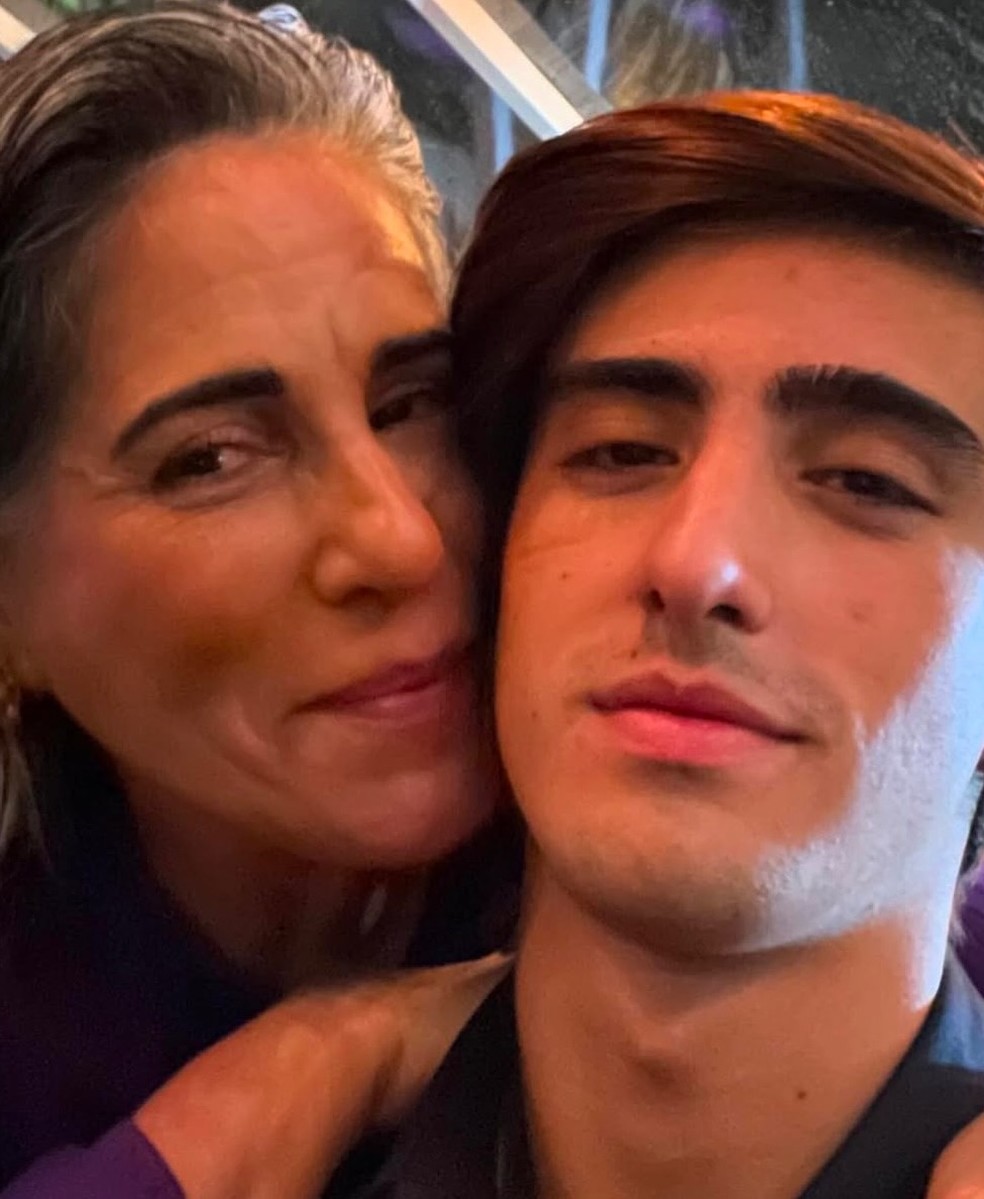 Gloria Pires celebra aniversário de 22 de filho caçula — Foto: Reprodução/Instagram