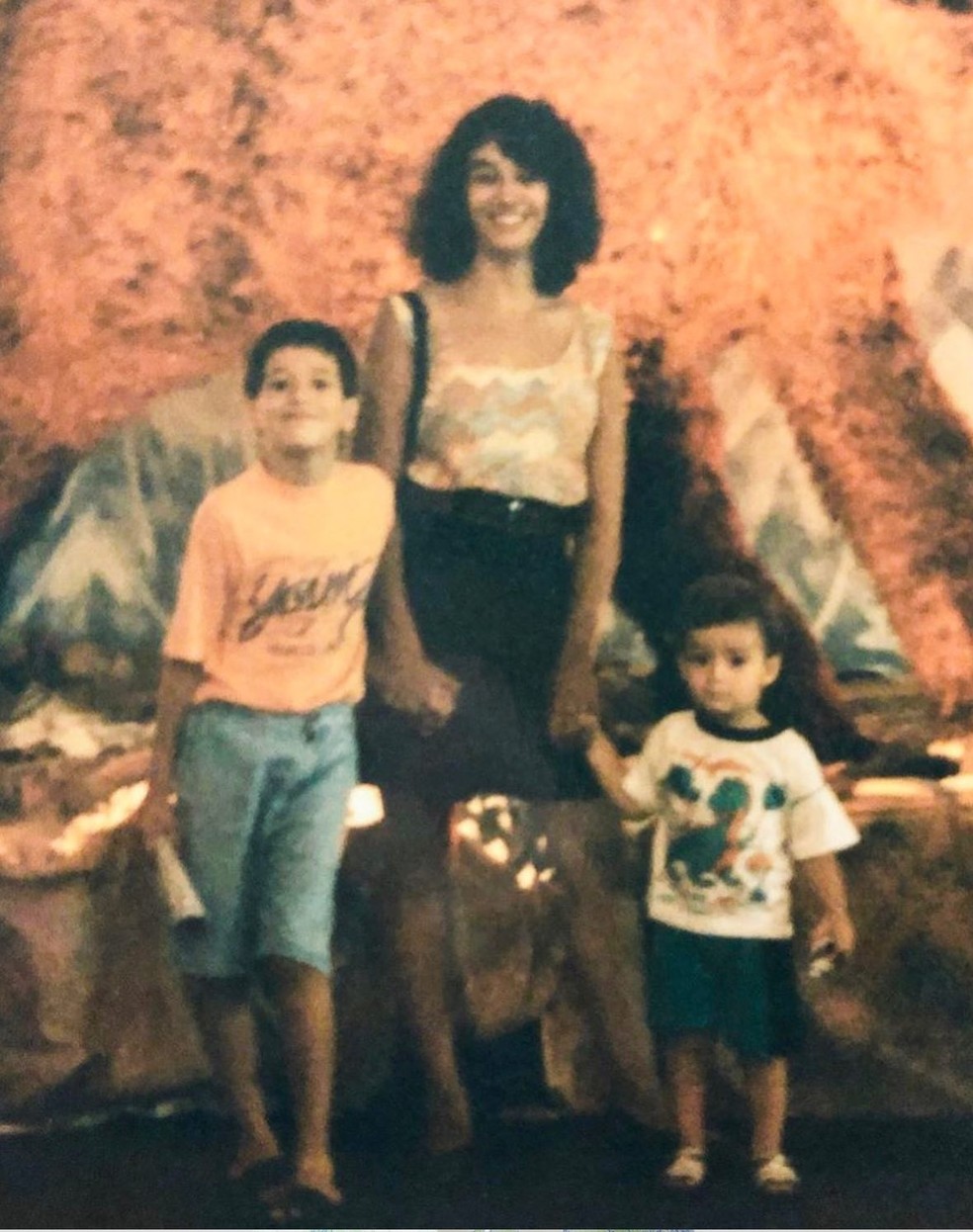 Filhos De Catia Fonseca Thiago E Felipe