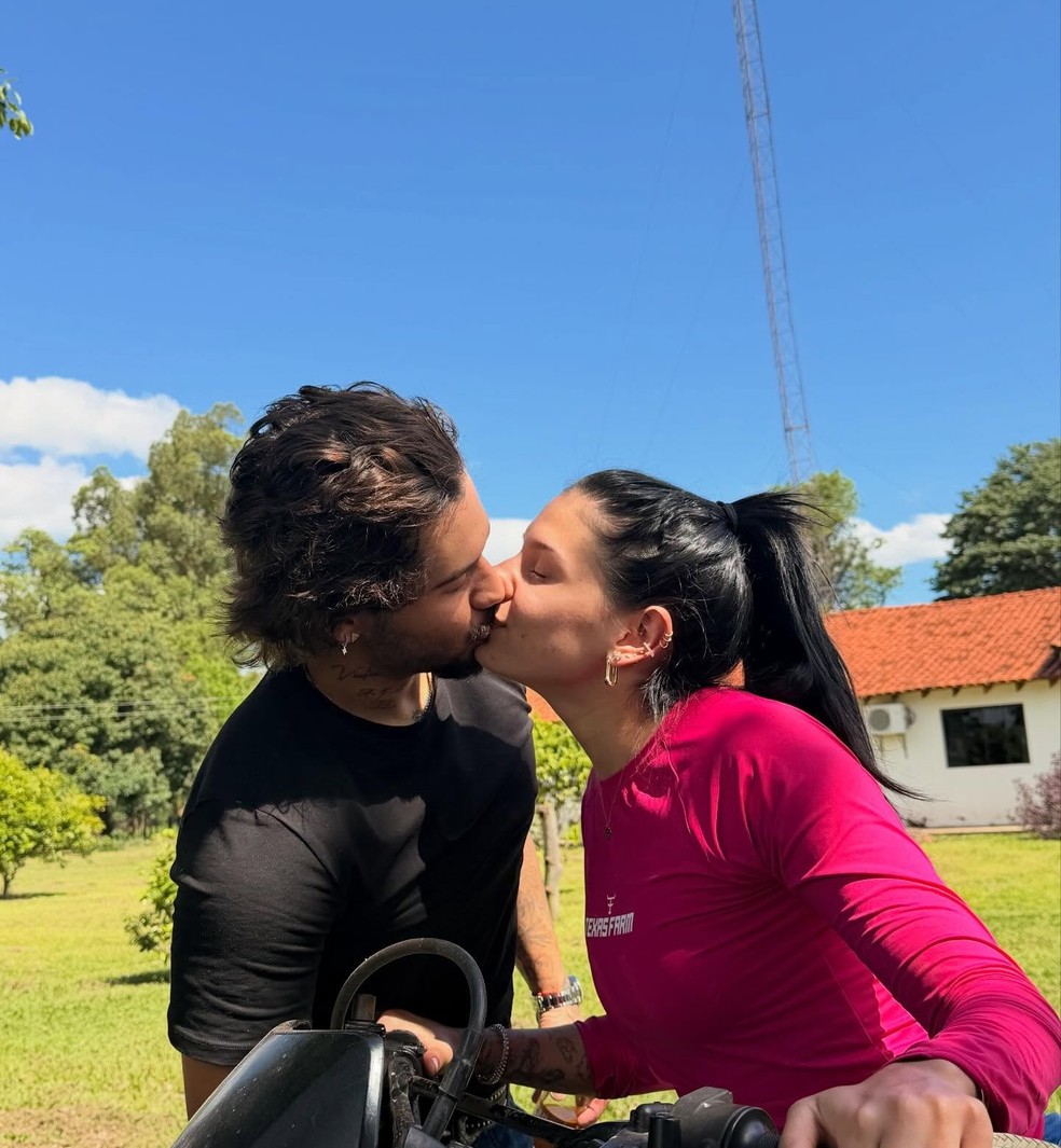 Ana Castela e Zé Felipe — Foto: Reprodução/Instagram