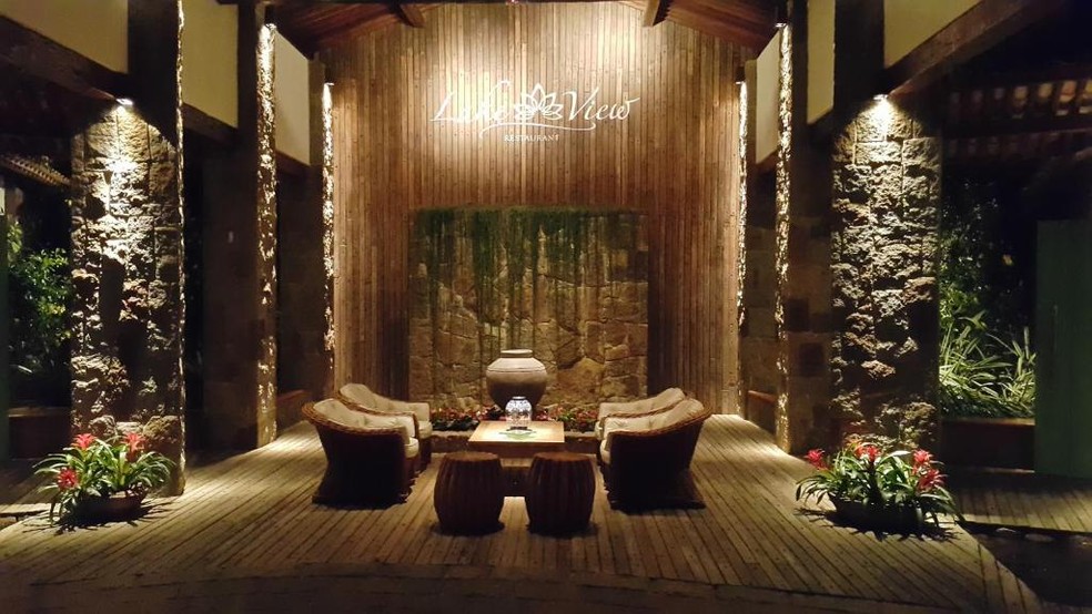 Hotel luxuoso no campo marca a renovação de votos de Maira Cardi e Thiago Nigro — Foto: Reprodução