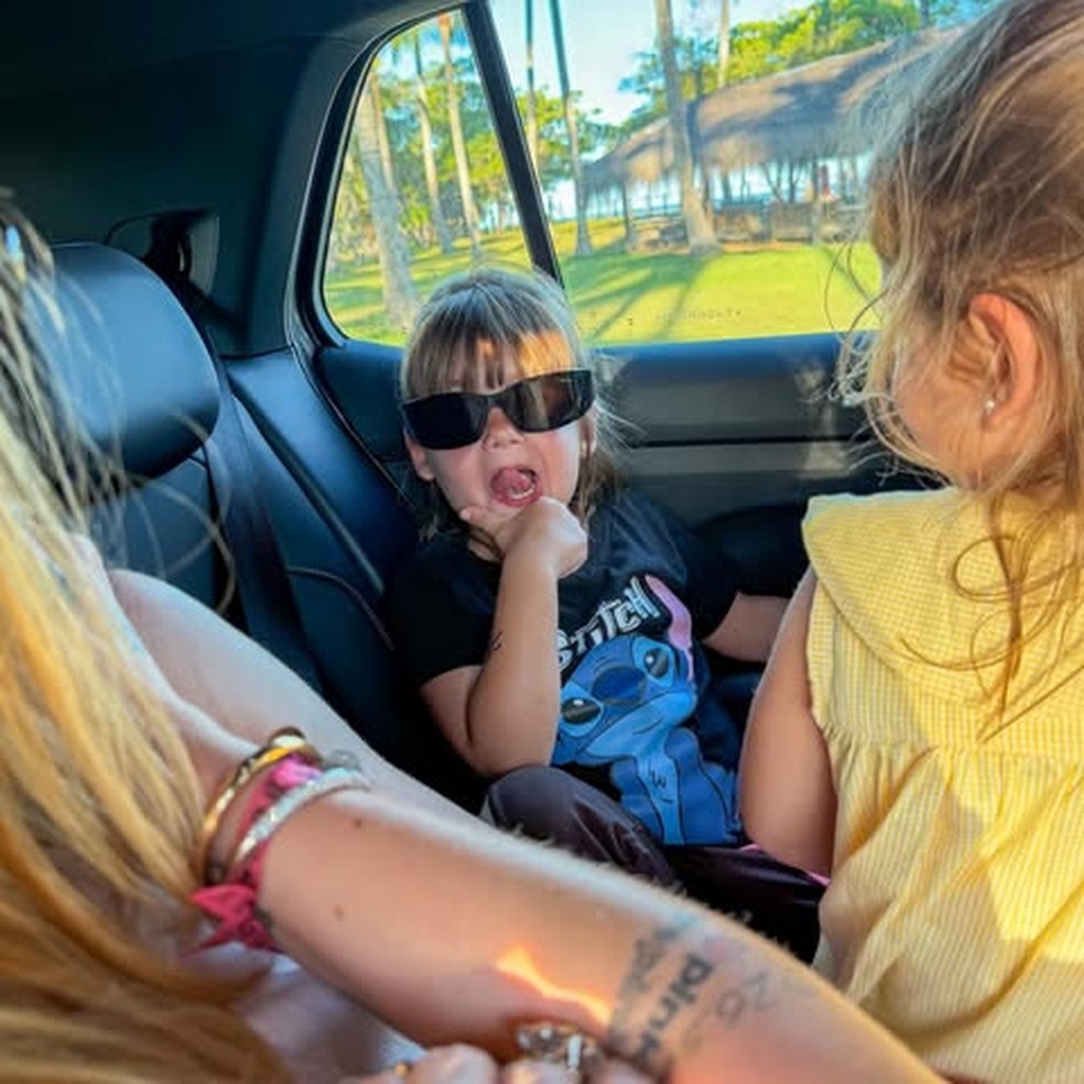 Virginia Fonseca com Maria Flor e Maria Alice &mdash; Foto: Reprodu&ccedil;&atilde;o/Instagram