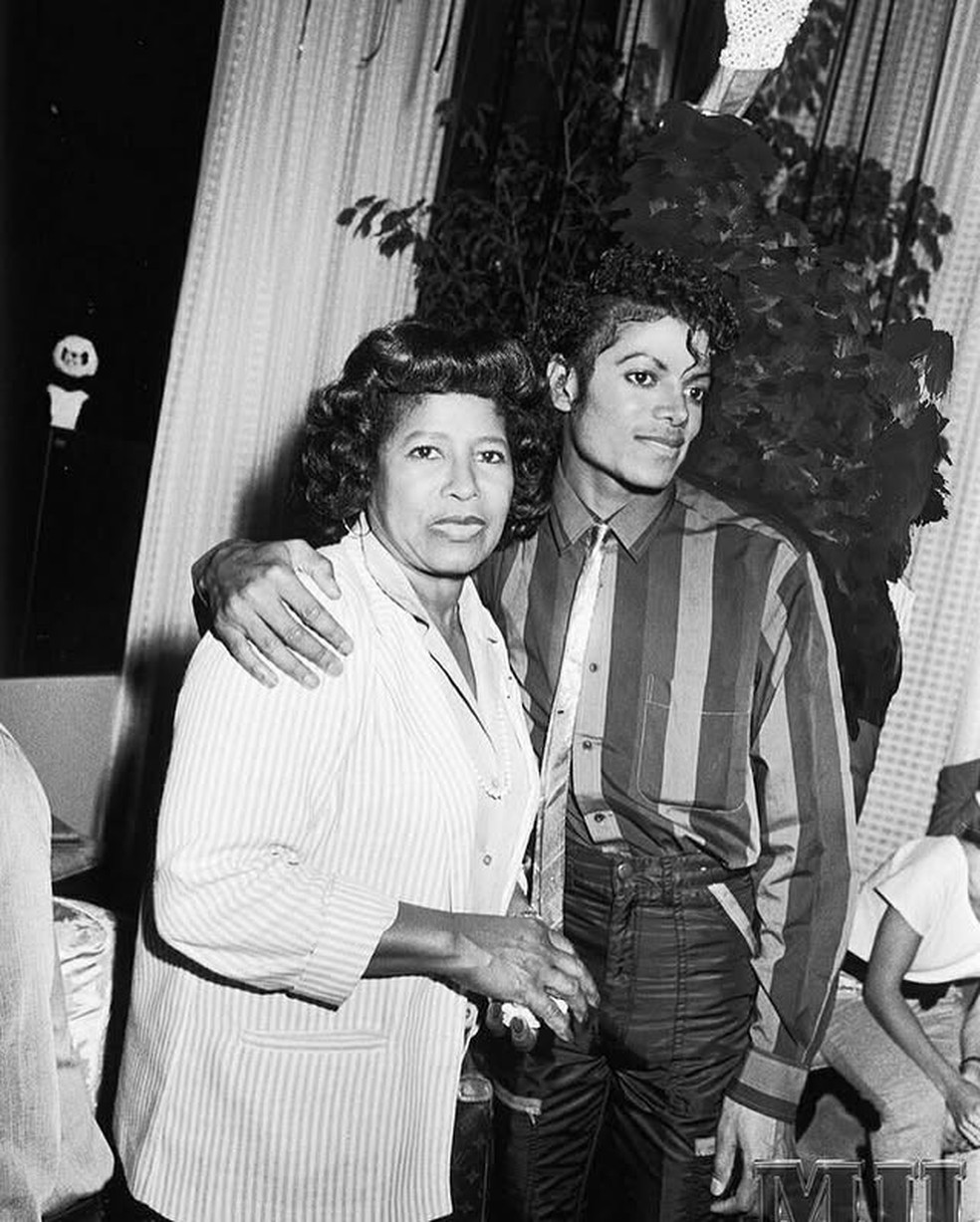 Michael Jackson e Katherine Jackson — Foto: Reprodução/Instagram