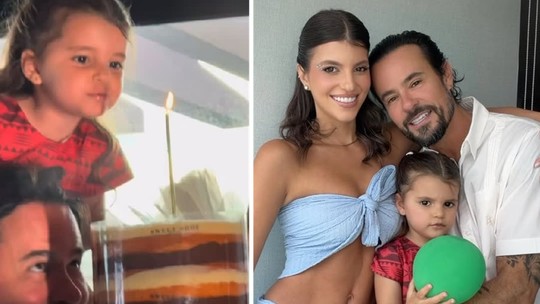 Paulo Vilhena comemora aniversário da filha: 'Grande amor'