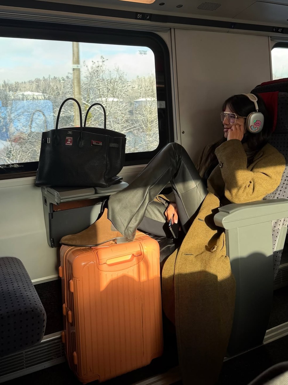 Anttónia abre álbum de férias na Suíça — Foto: Reprodução/Instagram