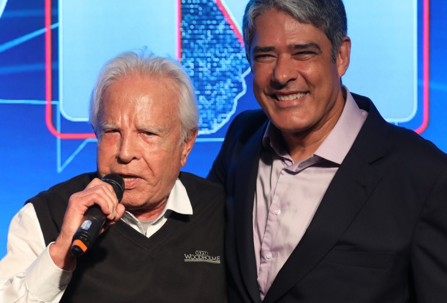 William Bonner relembra conselhos e momentos com Cid Moreira: 'Figura  gigantesca'
