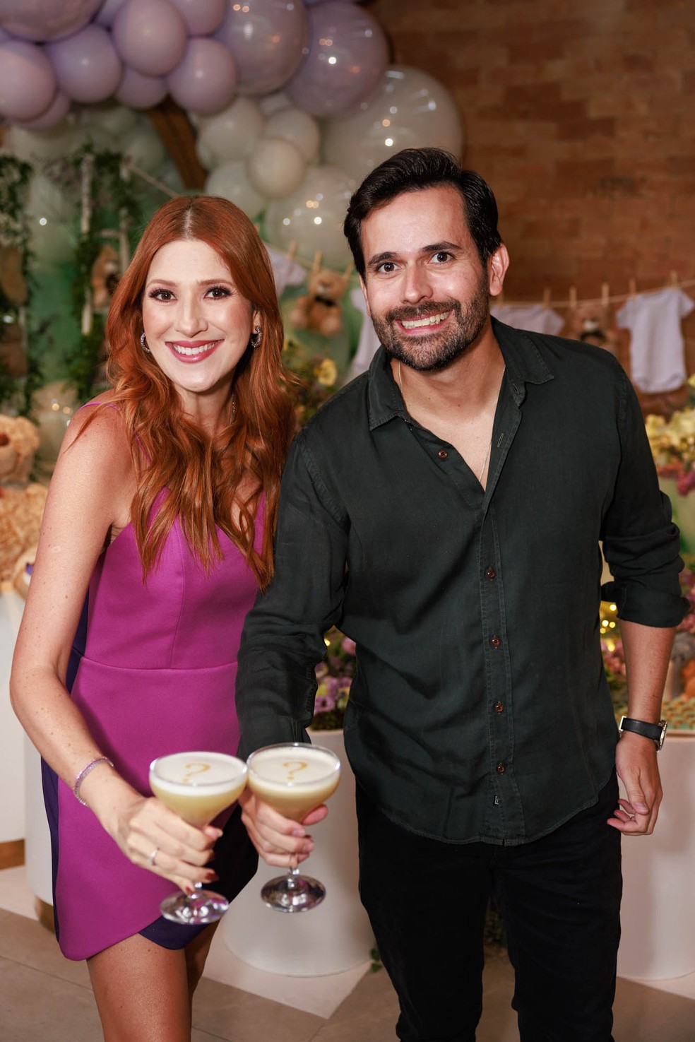 Dani Calabresa e Richard Neuman — Foto: Andy Santana e Manu Scarpa / Brazil News