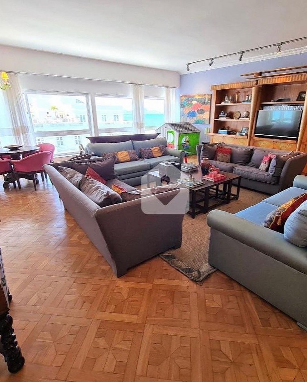 Maitê Proença coloca à venda apartamento no Rio — Foto: Reprodução Instagram