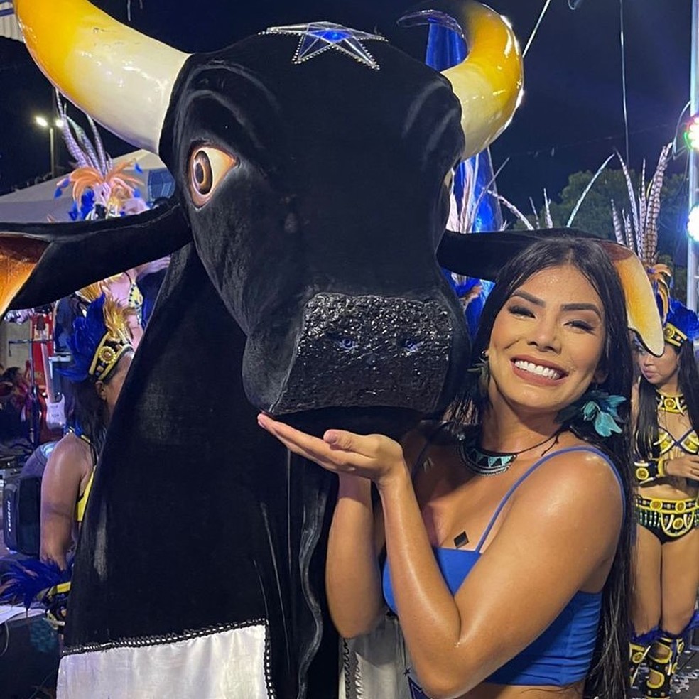 Marciele Albuquerque é cunhã-poranga do Boi Caprichoso — Foto: Reprodução/Instagram