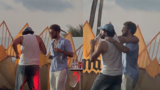 João Guilherme divide palco com Nattan e embala o público com hino à solteirice