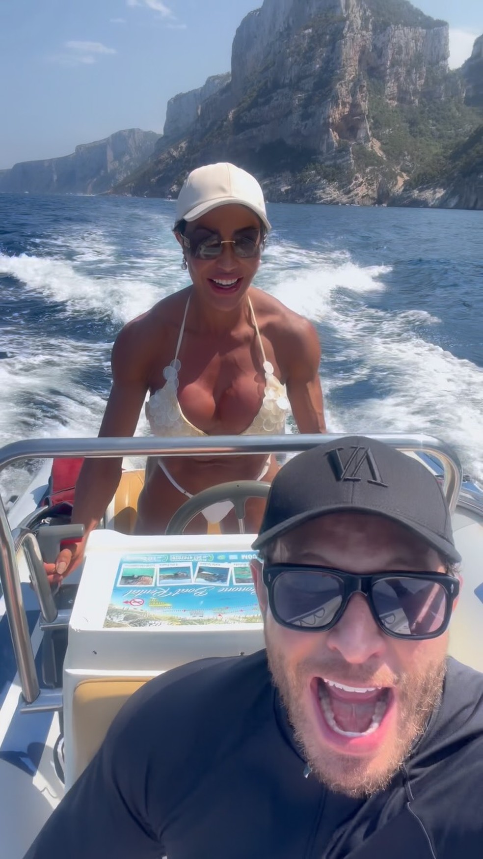 Gracyanne Barbosa está na Itália com o namorado — Foto: Reprodução/Instagram