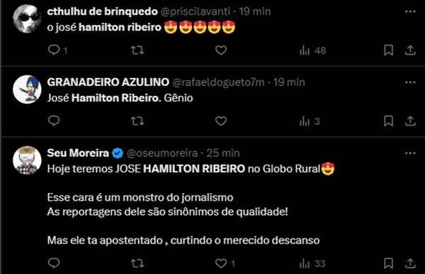 Aos 88 anos, jornalista José Hamilton Ribeiro surpreende com ...