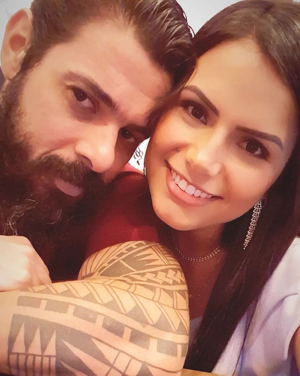 Francine Caroline e João Carreiro — Foto: Instagram
