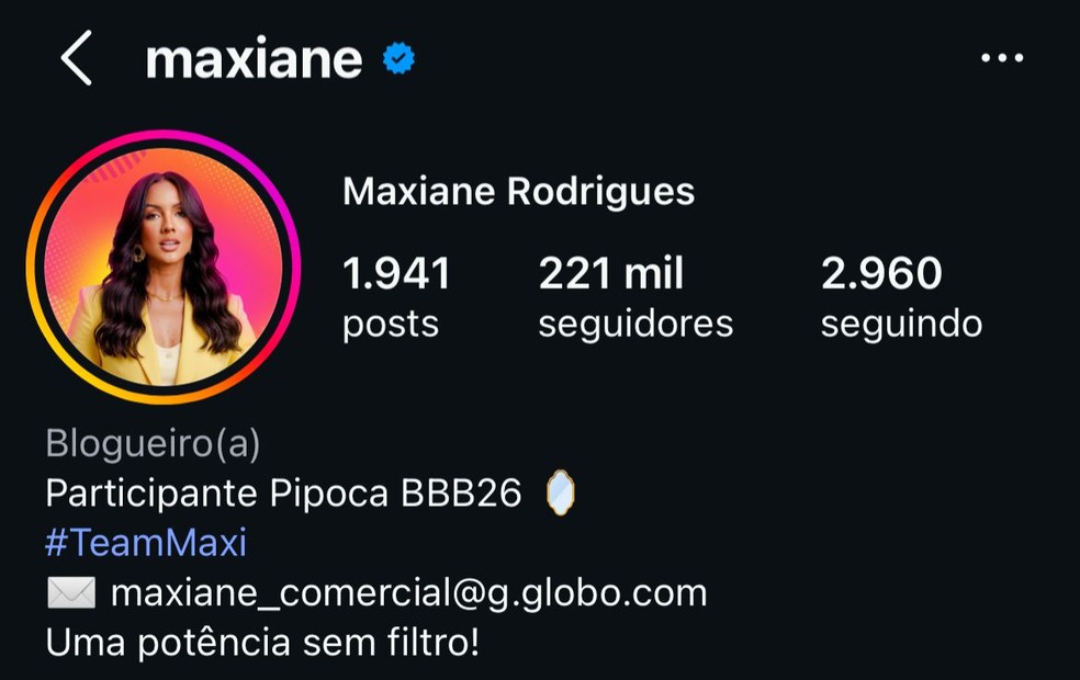 Seguidores BBB 26 — Foto: quem