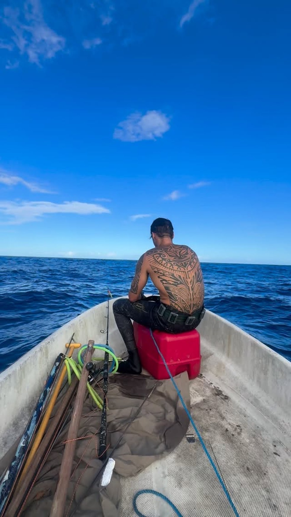 Daniel Cady curte o Carnaval 2026 em meio à natureza — Foto: Reprodução/Instagram