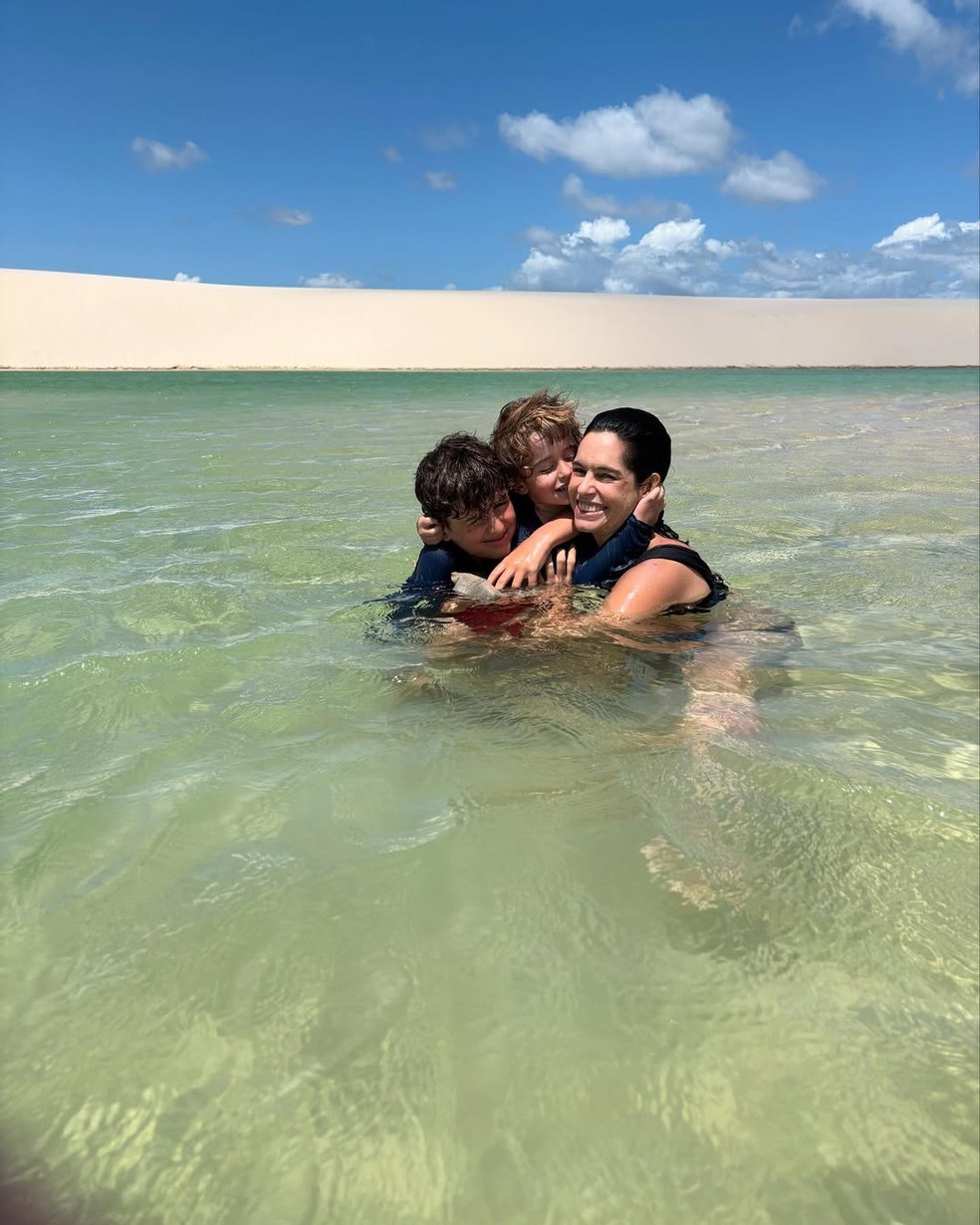 Maria Flor abre álbum de viagem em família no Maranhão — Foto: Reprodução/ Instagram