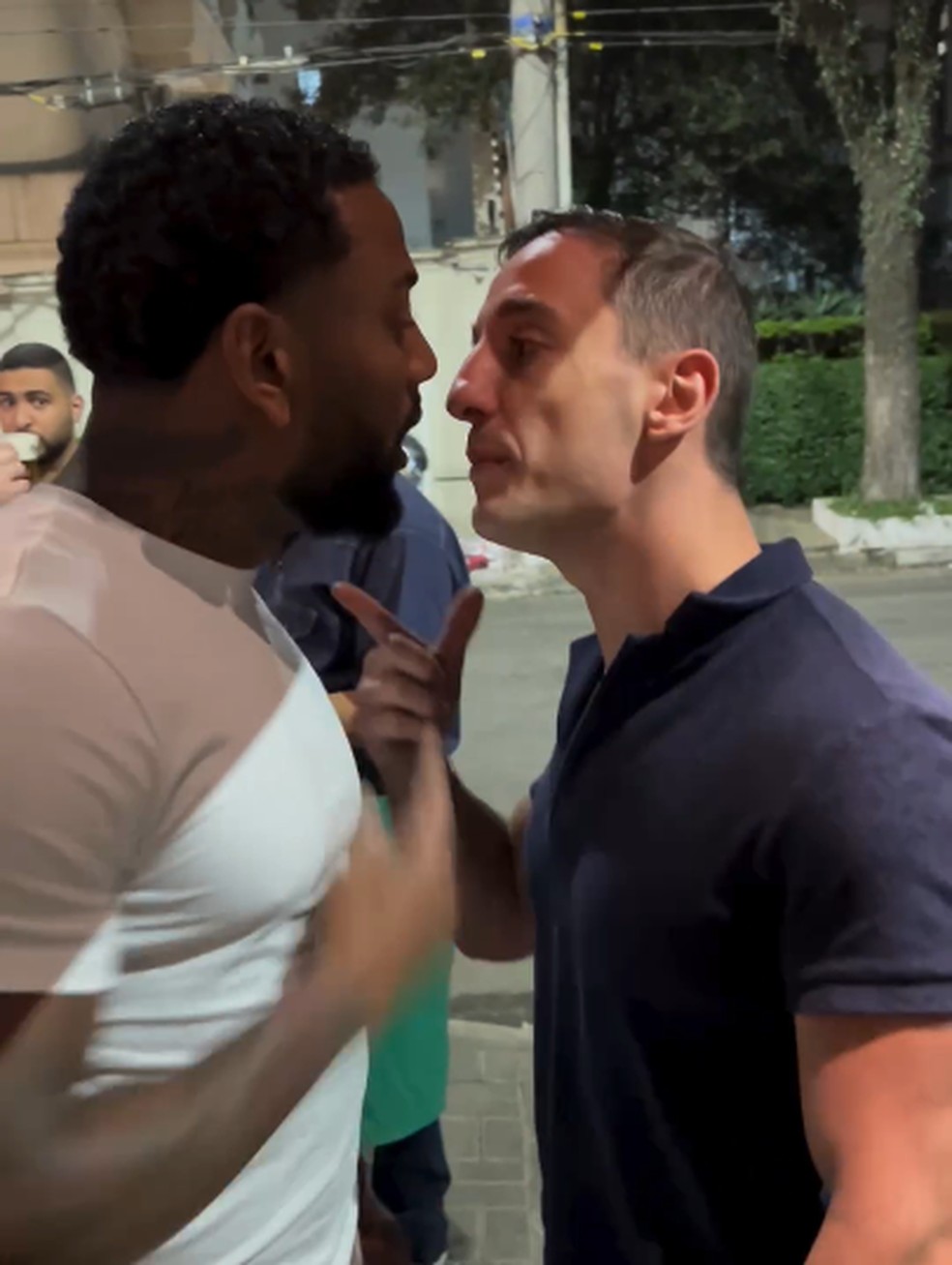 Nego do Borel e Luiz Otavio Mesquita — Foto: Reprodução/Instagram