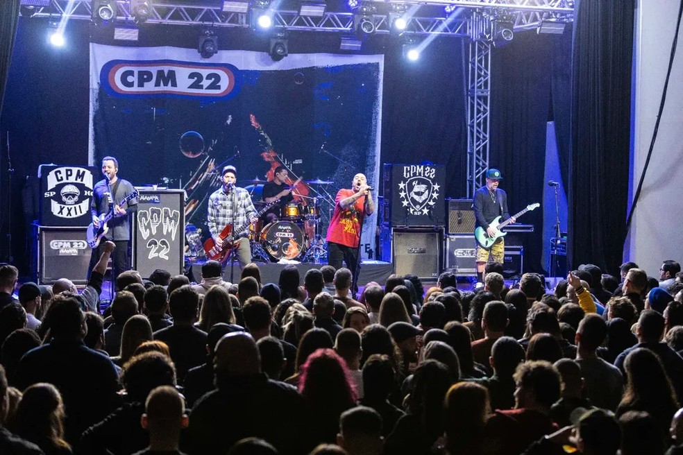 CPM 22 — Foto: Reprodução/Instagram