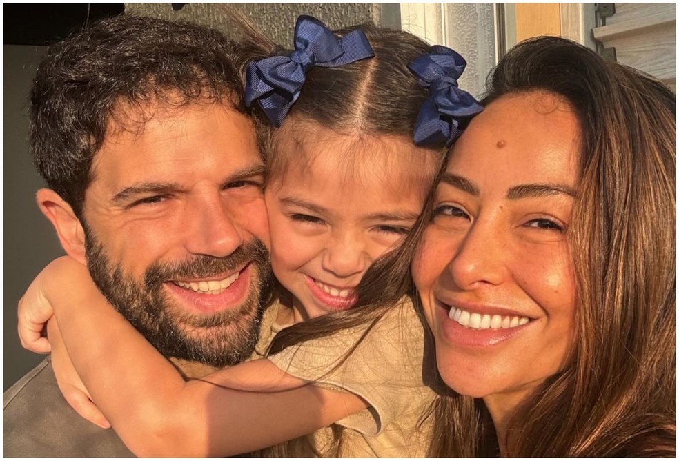 Duda Nagle e Sabrina Sato com a filha, Zoe — Foto: Reprodução/Instagram