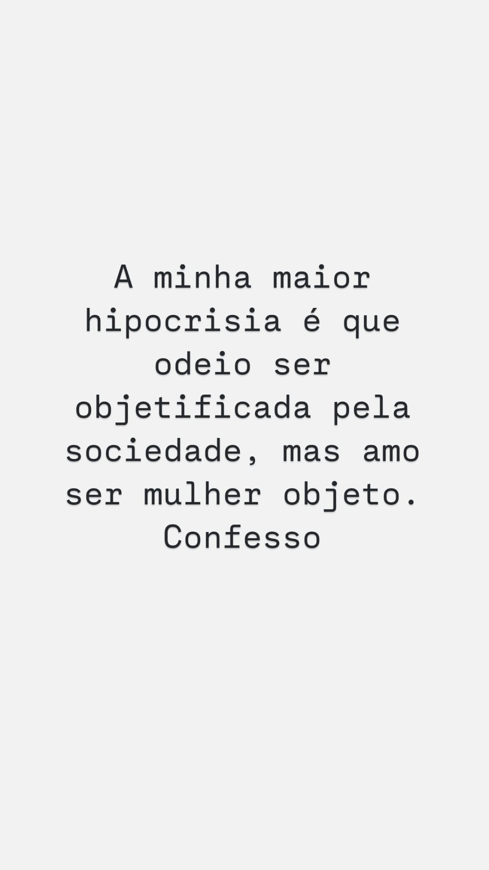 Story de Mariana Goldfarb — Foto: Reprodução/Instagram