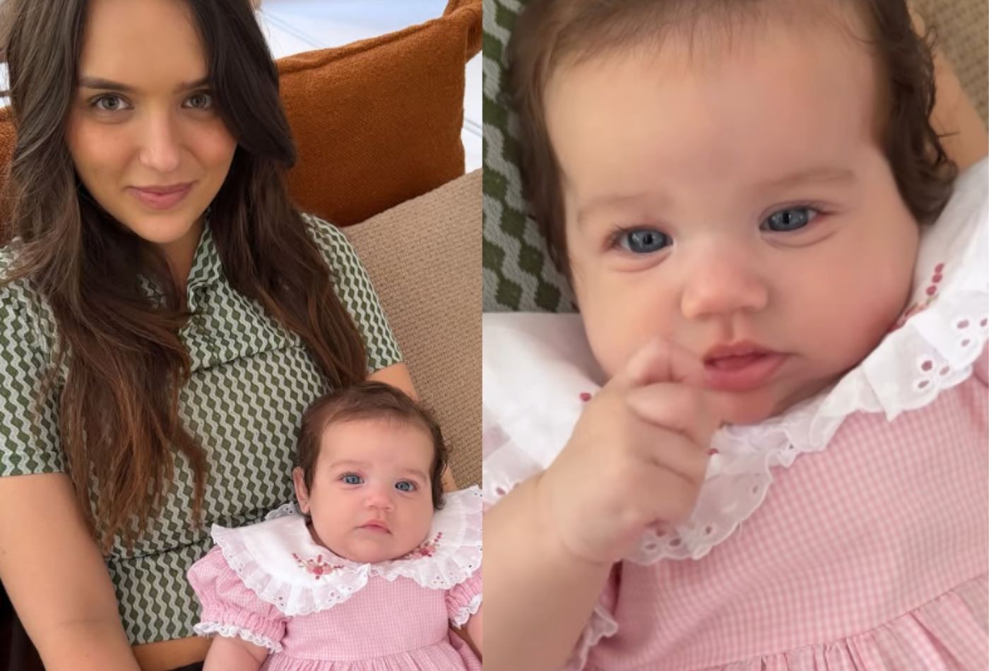 Rafa Kalimann se encanta com a filha, Zuza: 'Nosso mundo cor-de-rosa'