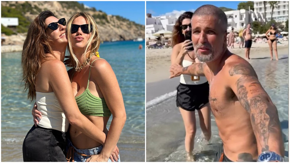Fernanda Paes Leme e Giovanna Ewbank afastam boatos de crise e Bruno Gagliasso ironiza &mdash; Foto: Reprodu&ccedil;&atilde;o: Instagram