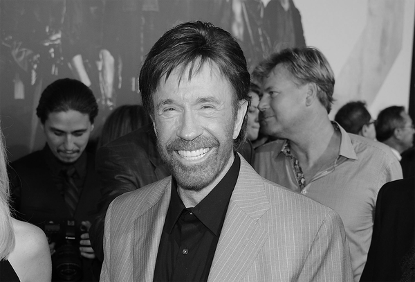 Chuck Norris P&B &mdash; Foto: Getty Images