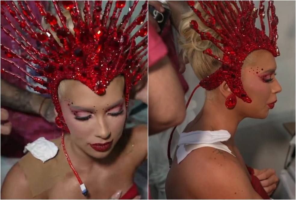 Homenagem a Vini, perrengue com tapa-sexo e absorvente na fantasia: tudo sobre Virginia na Grande Rio