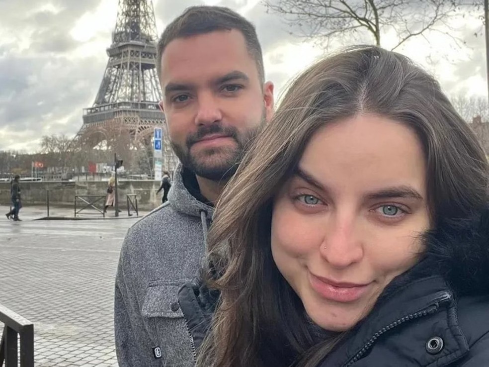 Bruna Unzueta e ex-marido — Foto: Reprodução/Instagram