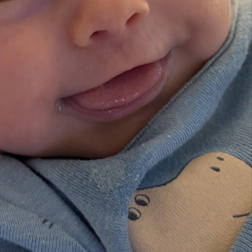 Lauana Prado celebra 2 meses do filho, Dom, com cliques raros — Foto: Reprodução/Instagram