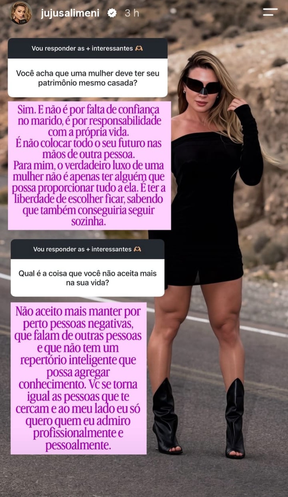 Juju Salimeni — Foto: Reprodução/Instagram