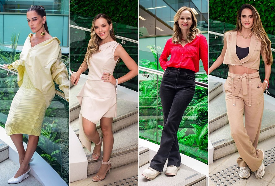Deborah Secco, Thaeme, Fernanda Rodrigues e Marcella Fogaça participam ...