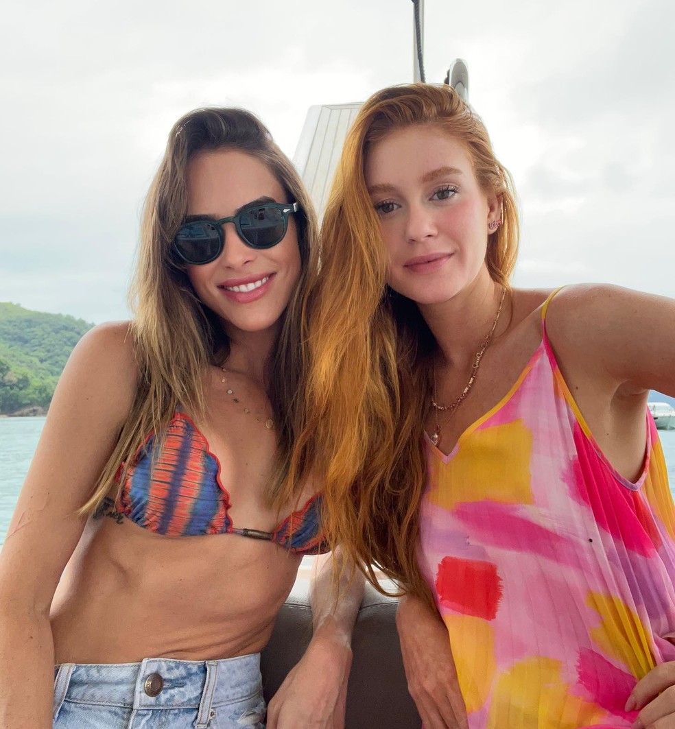 Marina Ruy Barbosa e Bella Negrão — Foto: Reprodução/Instagram