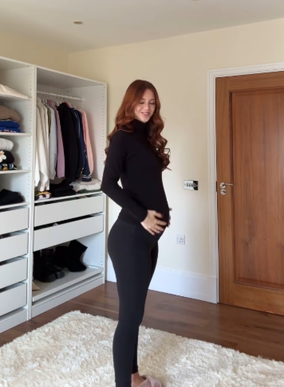 Amanda Ara&uacute;jo, namorada de Richarlison &mdash; Foto: Reprodu&ccedil;&atilde;o/Instagram