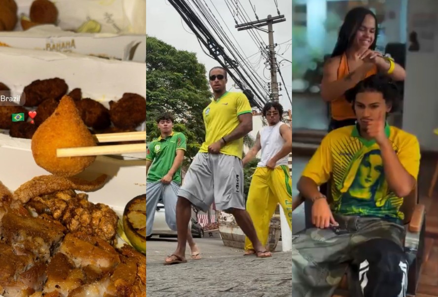 Dançarinos do BTS curtem Brasil