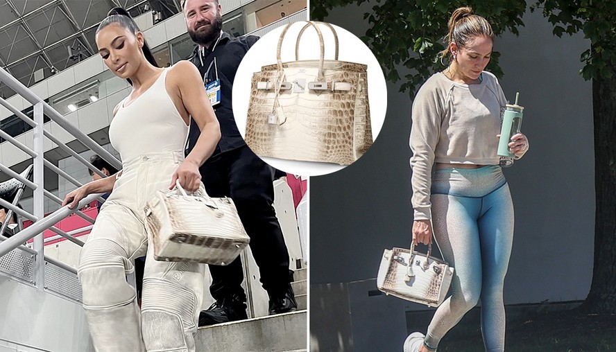 Kim Kardashian e Jennifer Lopez possuem bolsa mais cara do mundo
