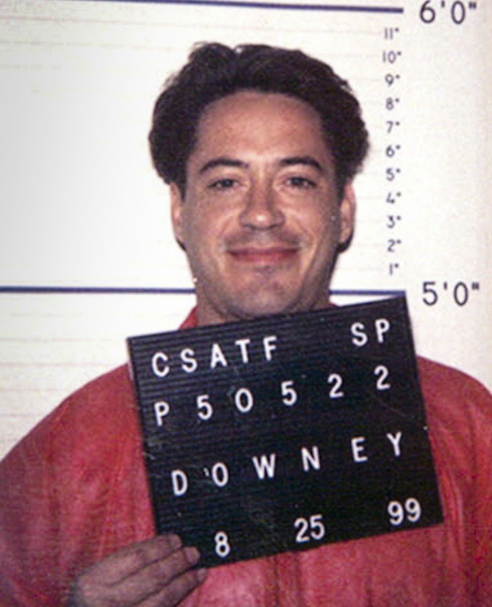 Robert Downey Jr. em 1999 — Foto: The Getty Images