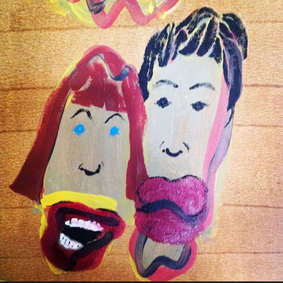 Roberto de Carvalho mostra pintura de Rita Lee ? Foto: Reprodução/Instagram