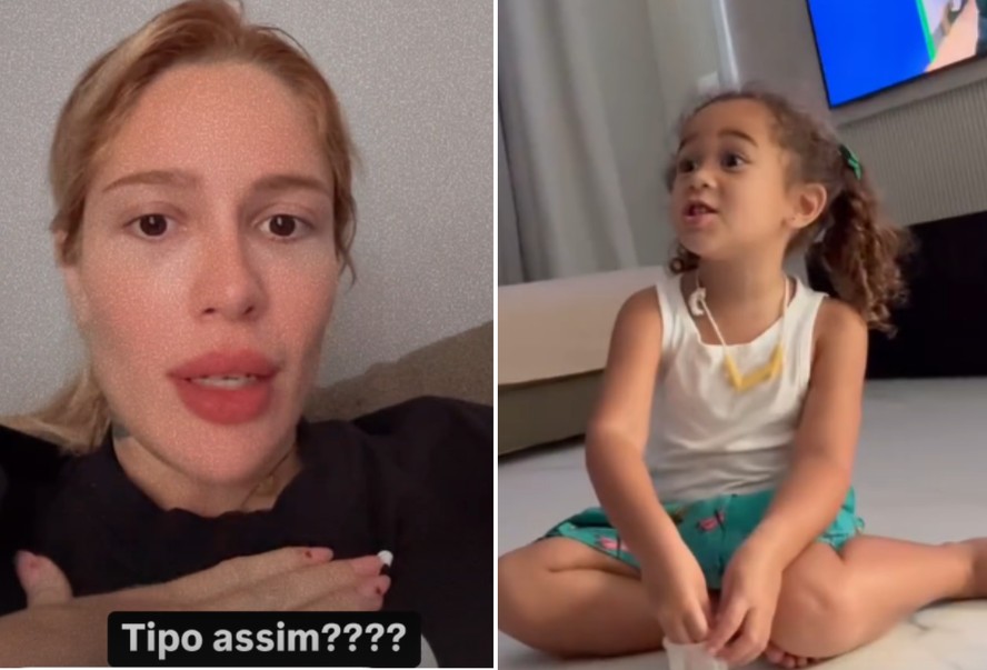 Karoline Lima entrega conversa disciplinar com a filha ap&oacute;s mordida em  coleguinha na escola