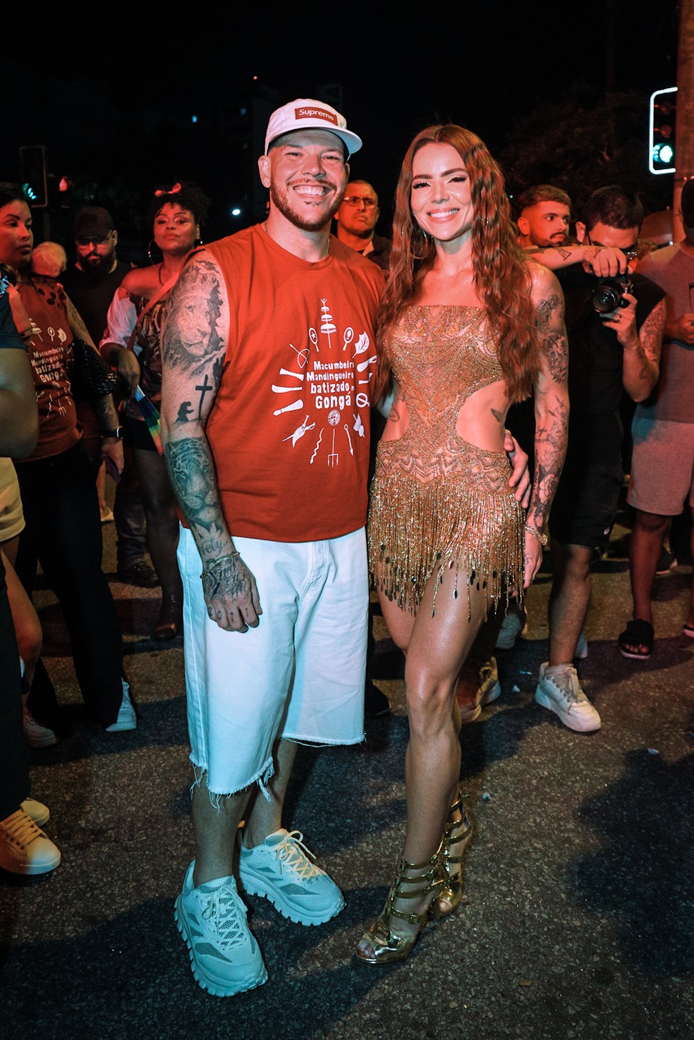 Ferrugem e Thais Vasconcellos — Foto: Victor Chapetta/AgNews