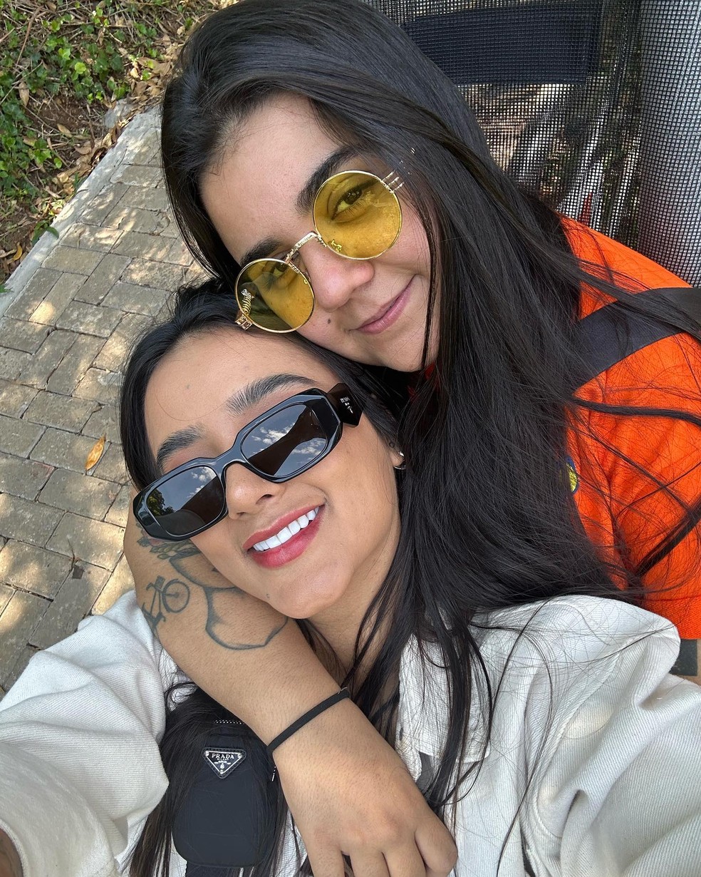 Ana Sprot e Yasmin Santos — Foto: Instagram